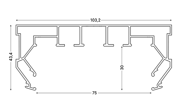 Карниз Парсек ПК-14 