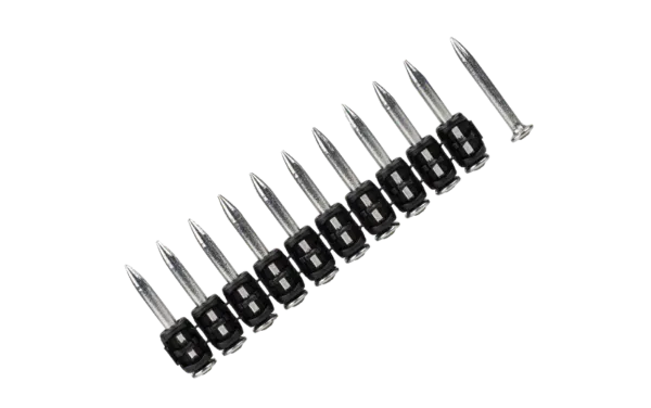 Гвозди кованые электрооцинкованные Rhino Tools 3.0/2.6*25 обойма 10 шт.