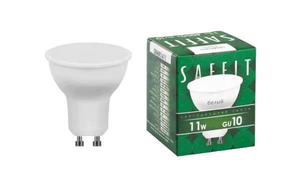 Лампа светодиодная  GU10  SAFFIT 