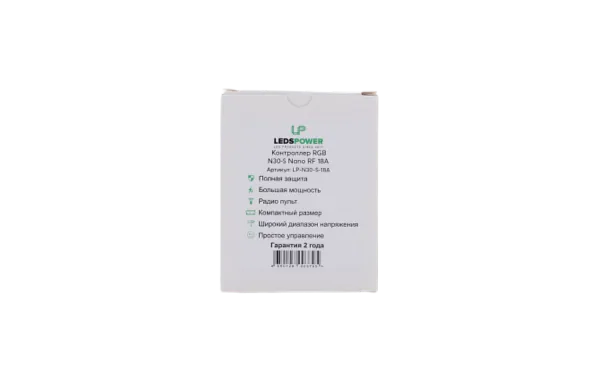 Контроллер RGB N30-S Nano RF 18A ПДУ, LEDS POWER