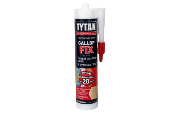 Клей-герметик TYTAN Gallop FIX белый 290 мл 