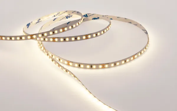 Светодиодная лента 120 белый Тёплый 24V 9.6W/м 2835 (5м) LEDS POWER 