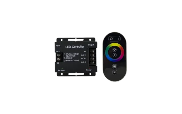 Контроллер с пультом RGB ТН05 18А  сенсорный  ПДУ LEDS POWER 