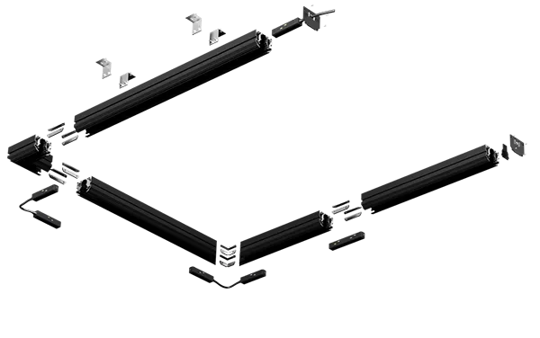 Коннектор прямой TRACK 23 Lumfer 