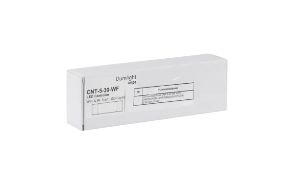 Контроллер Ampe CNT-5-30-WF WIFI, 5*6A = 30A, 12-48v , Dumlight