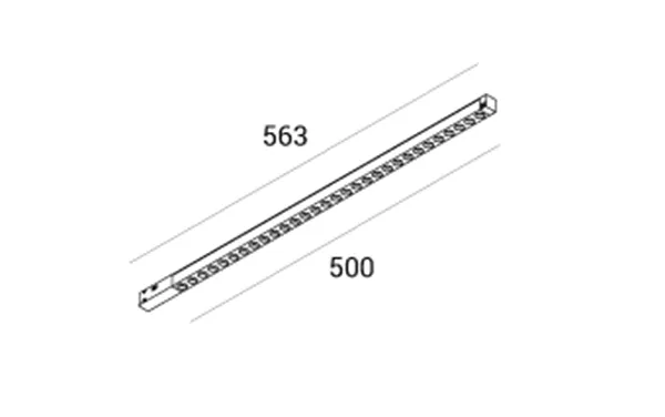 Светильник линейный  DOT-LINE 16W, GRAFFIT