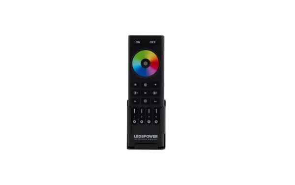 Пульт RGB/RGBW/RGBCCT на 4 зоны RC03RFB  черный  LEDS POWER 