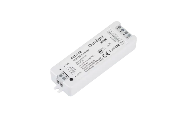 Контроллер Ampe CNT-3-12 RGB\MIX\DIM 3CH*4A=12A 12-24vDC, Dumlight