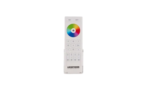Пульт RGB/RGBW/RGBCCT на 4 зоны RC03RF  белый,  LEDS POWER