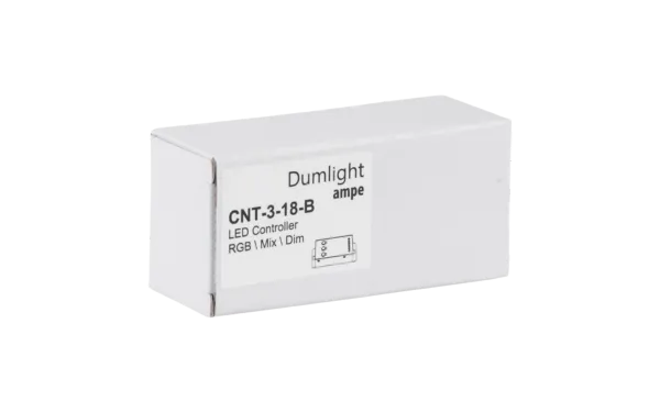 Контроллер Ampe CNT-3-18 RGB\MIX\DIM 3CH*6A=18A 12-24vDC, Dumlight
