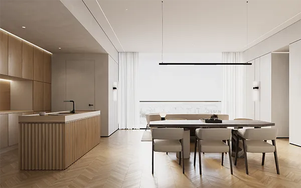 Плинтус теневой KRAAB  Gipps  2-слойный, с рассеивателем и  уголком 11,3х7мм чёрный 