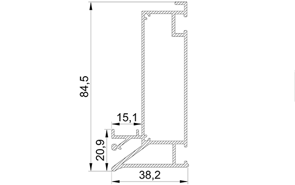 Профиль Lumfer B01 Basis 