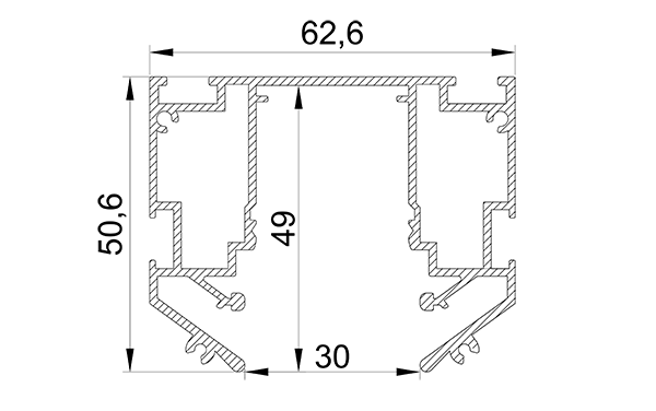 Трековая система Track 25  220V, LumFer 