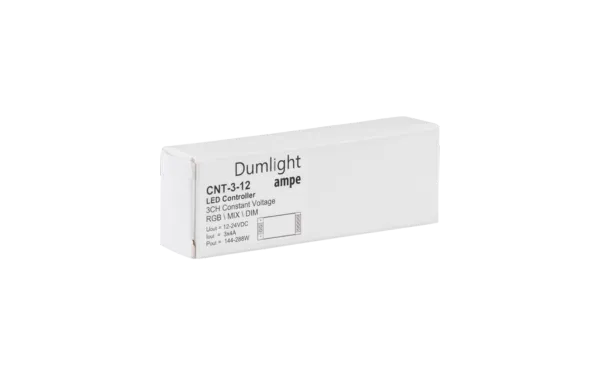 Контроллер (V3-X) Ampe CNT-3-30 RGB\MIX\CCT\DIM 3*10A=30A, 12-36vDC, Dumlight
