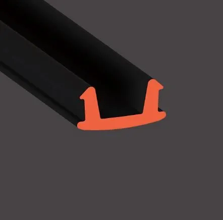 Вставка гарпуная, Flexy 0.8 см, PVC 8, черная