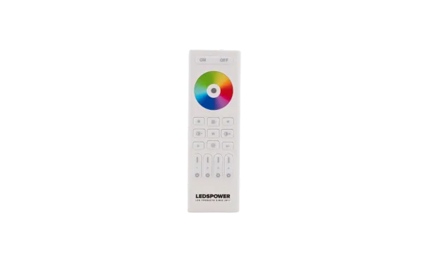 Пульт RGB/RGBW/RGBCCT на 4 зоны RC03RF  белый,  LEDS POWER