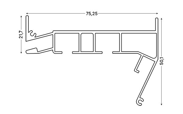 Карниз Парсек ПК-15