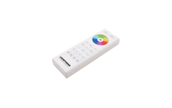 Пульт RGB/RGBW/RGBCCT на 4 зоны RC03RF  белый,  LEDS POWER