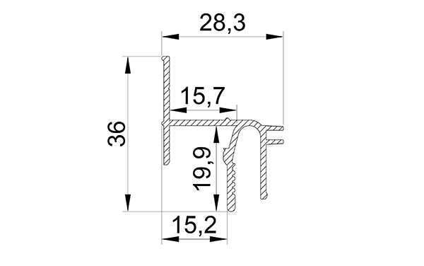 Профиль LumFer Clamp Supra