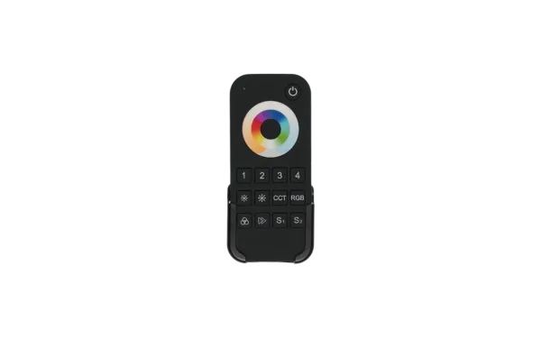 Пульт (RS10) Ampe RMT-8- RGB+MIX\RGBW\RGB\MIX\DIM- 8 зон, магнитный чёрный, Dumlight