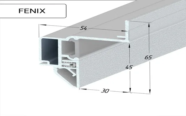 Профиль  Fenix  OPTI  с рассеивателем, 2м