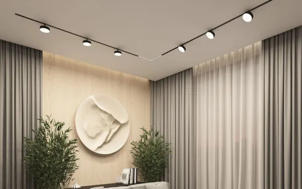 Светильник акцентный SMART LINEAR  16W DIM 3000K-6000K , чёрный Denkirs 