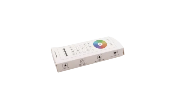 Пульт RGB/RGBW/RGBCCT на 4 зоны RC03RF  белый,  LEDS POWER