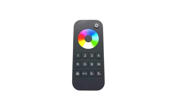 Пульт Ampe RMT-4RTW\RGB\RGBW 4 зоны, чёрный, Dumlight