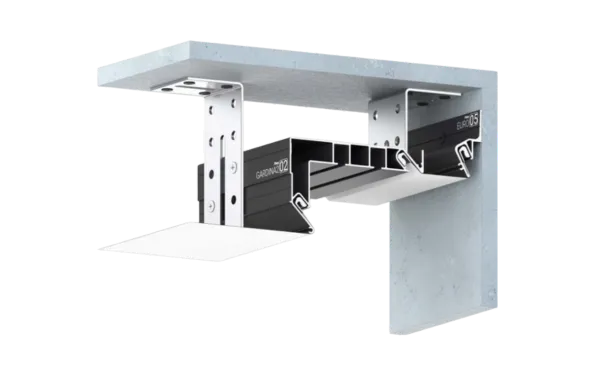 Карниз  GARDINA2 02 боковая заправка полотна, Flexy