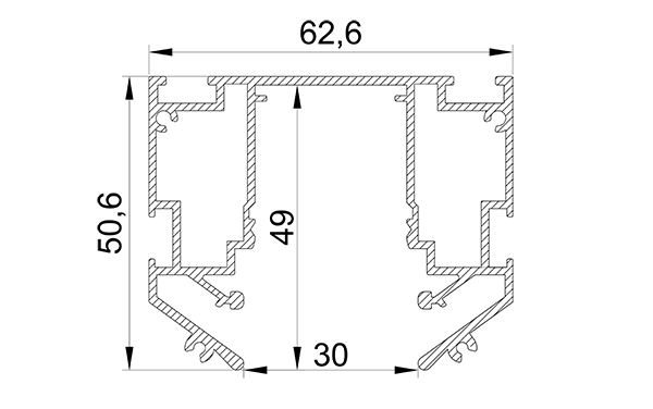 Трековая система Track 25  220V, LumFer 