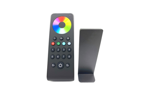 Пульт (RS8) Ampe RMT-8RTW - RGB\RGBW- 8 зон, магнитный, чёрный, Dumlight