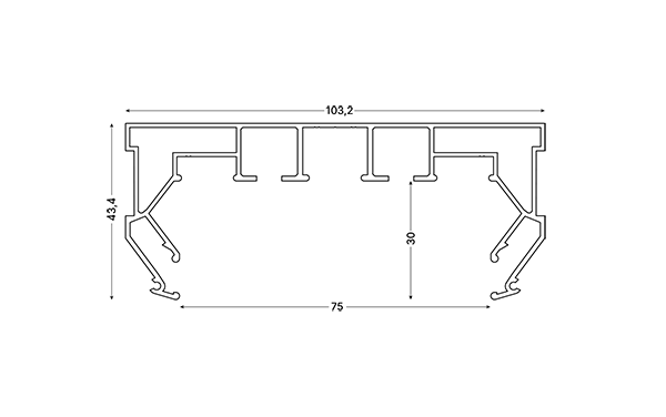 Карниз Парсек ПК-14 