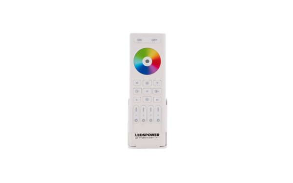 Пульт RGB/RGBW/RGBCCT на 4 зоны RC03RF  белый,  LEDS POWER