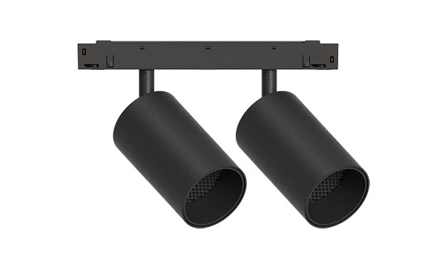 Светильник TWIN-SPOT LED  2х10W линза 50°. NO-DIM, GRAFFIT