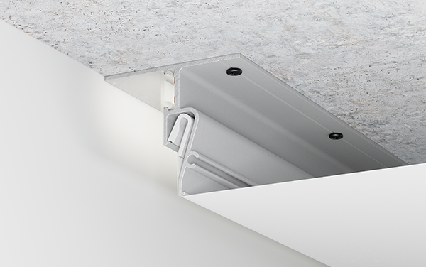 Профиль парящий ПОТОЛОЧНЫЙ под рассеиватель Contour-Pro LED ,Alteza 