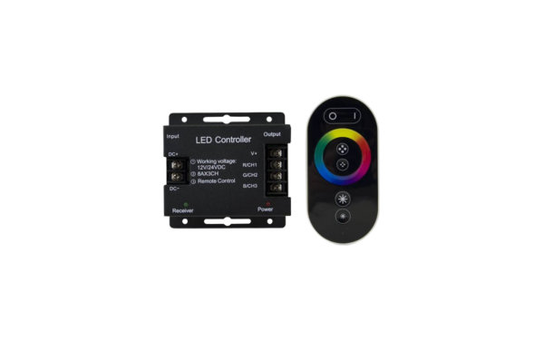 Контроллер с пультом RGB ТН05 18А  сенсорный  ПДУ LEDS POWER 
