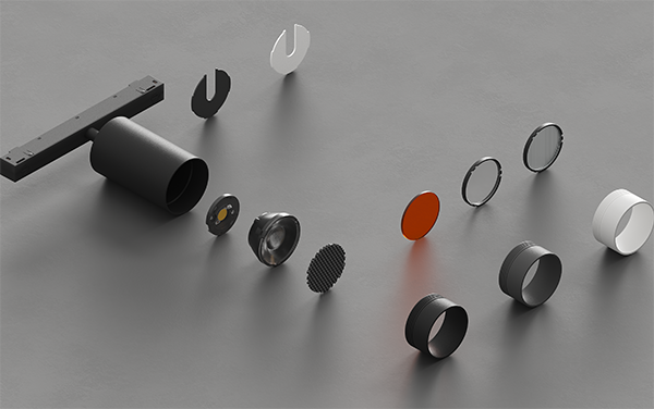 Светильник SPOT LED, 10 Вт,  NO-DIM  линза 50° ,GRAFFIT 