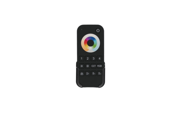 Пульт (RS10) Ampe RMT-8- RGB+MIX\RGBW\RGB\MIX\DIM- 8 зон, магнитный чёрный, Dumlight