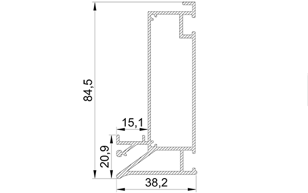 Профиль Lumfer B01 Basis 
