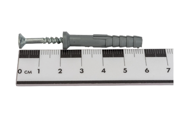 Дюбель-гвоздь 6*40 потайной борт SM-L   (2000 шт) BOX