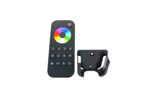Пульт Ampe RMT-4RTW\RGB\RGBW 4 зоны, чёрный, Dumlight