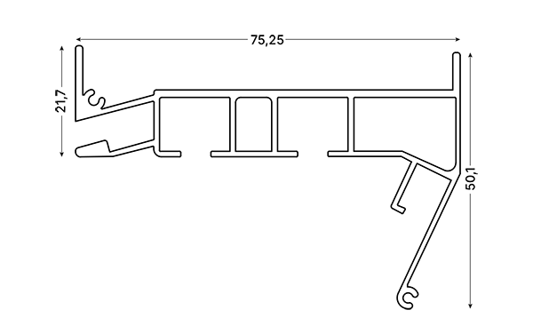 Карниз Парсек ПК-15
