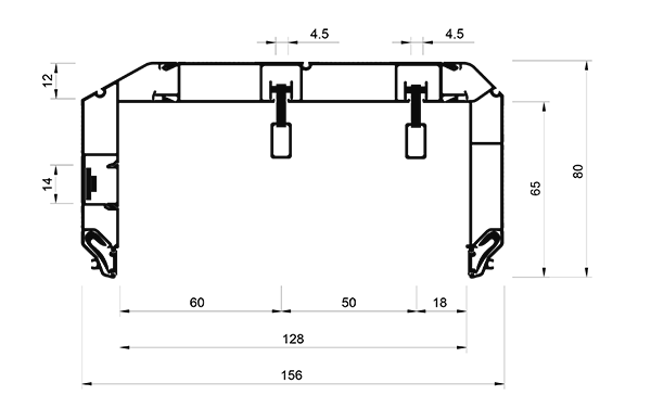 Карниз Flexy BORZZ P65 