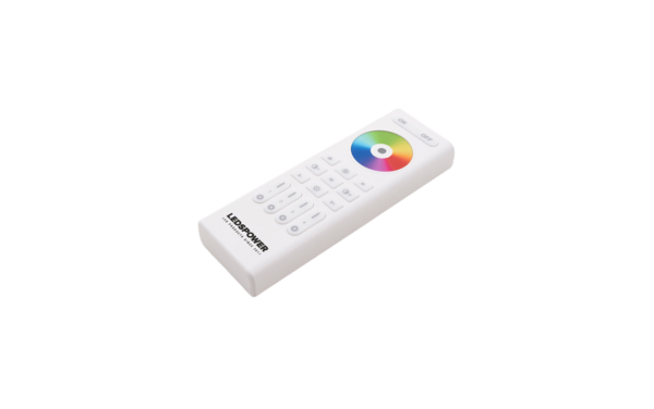 Пульт RGB/RGBW/RGBCCT на 4 зоны RC03RF  белый,  LEDS POWER