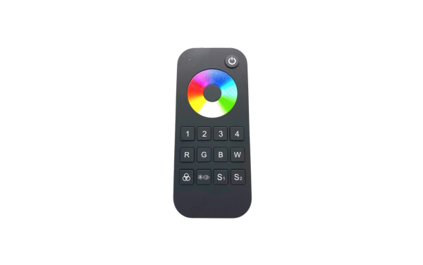 Пульт Ampe RMT-4RTW\RGB\RGBW 4 зоны, чёрный, Dumlight