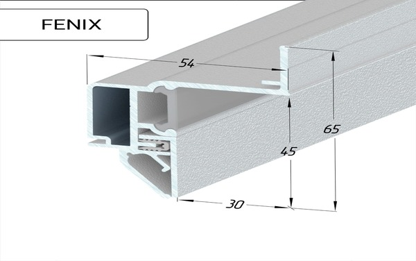 Профиль  FENIX  с рассеивателем, 2м