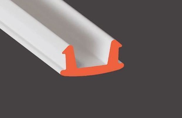 Вставка гарпуная, Flexy 0.8 см PVC 8, белая